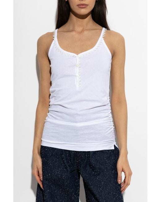 Jacquemus Blue Strap Top
