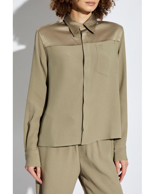 AMI Natural Shirt With Pocket