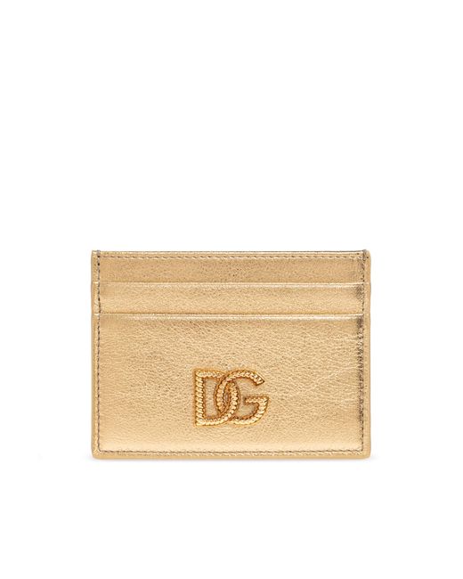 Dolce & Gabbana Natural Card Case With App