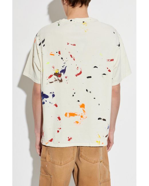 GALLERY DEPT. White T-Shirt With Patch for men