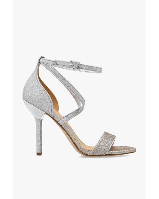 MICHAEL Michael Kors Metallic 'astrid' Heeled Sandals