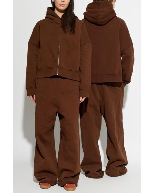 Entire studios Brown Cotton Sweatshirt