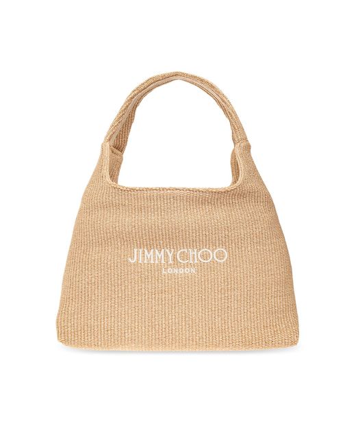 Jimmy Choo Natural Bag Diamond Large
