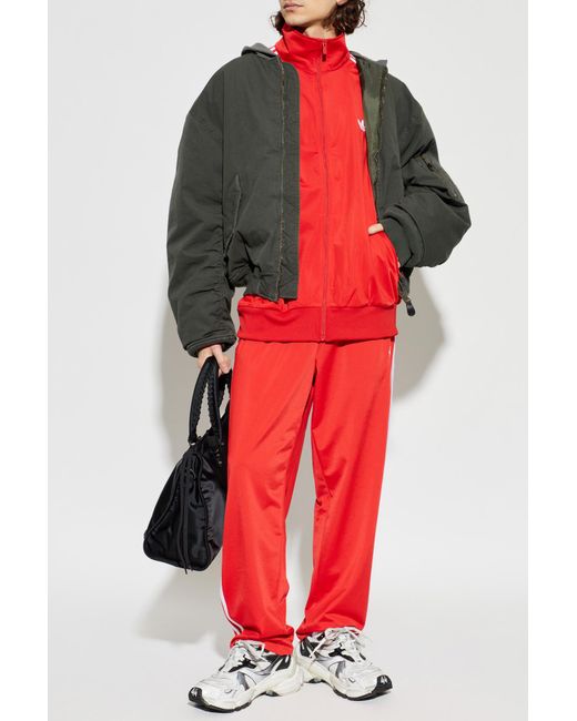 Adidas Originals Red Sweatpants With Logo for men