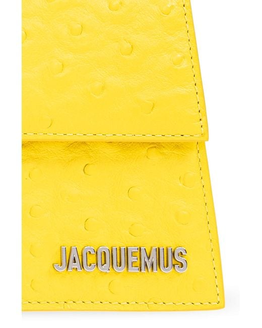 Jacquemus Yellow Shoulder Bag Le Bambino Long