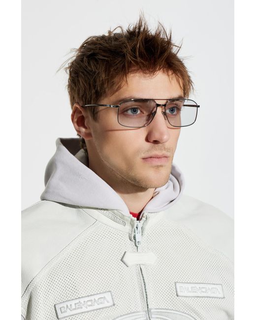 Balenciaga Metallic Sunglasses for men