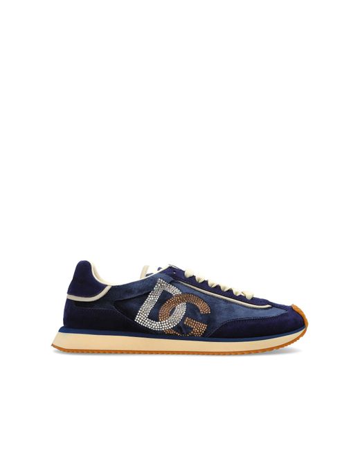 Dolce & Gabbana Blue Sneakers