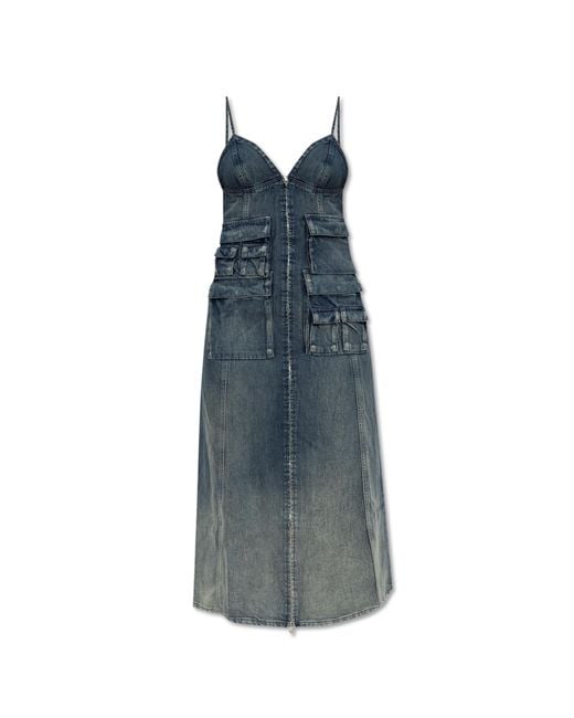 DIESEL Blue Dress "De-Melvi-