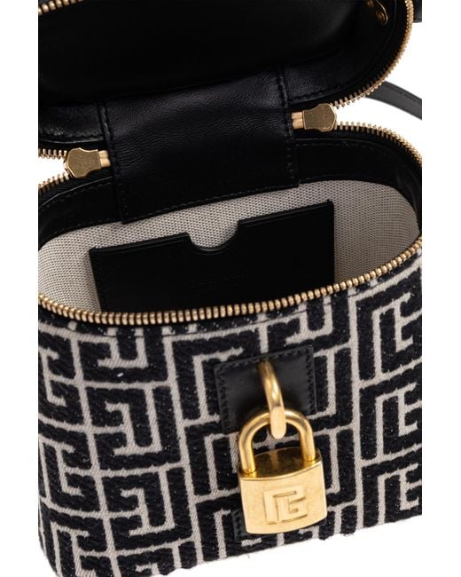 Balmain Black Handbag `pulse Vanity `,