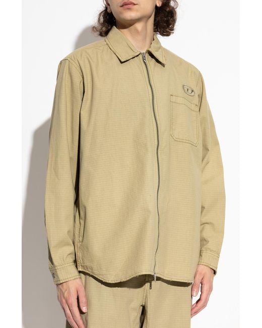 DIESEL Natural Jacket 'S-Alias-Zip' for men