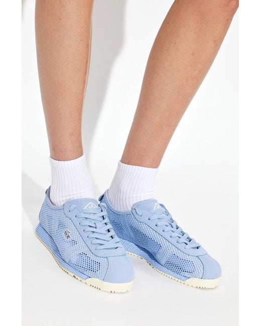 Lacoste Blue 'Club-Low' Sports Shoes