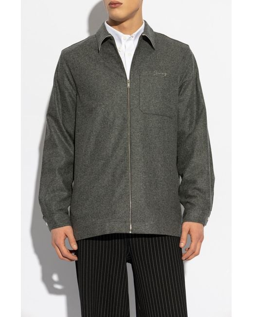 Givenchy Black Shirt With Monogram for men