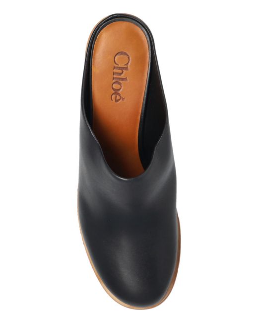 Chloé Brown Platform Sandals 'Maxime'