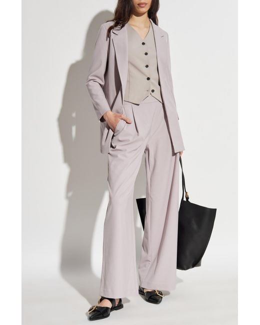 AllSaints Purple Blazer Aleida