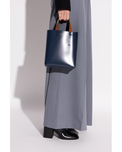 Marni Blue Museo Mini' Hand Bag