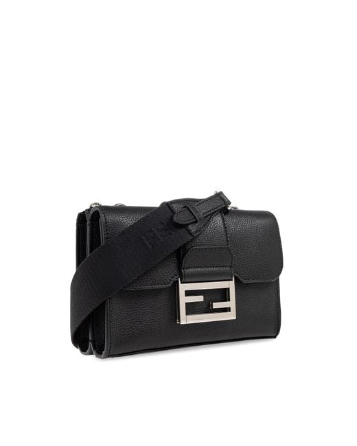 Fendi White Shoulder Bag Double Baguette for men