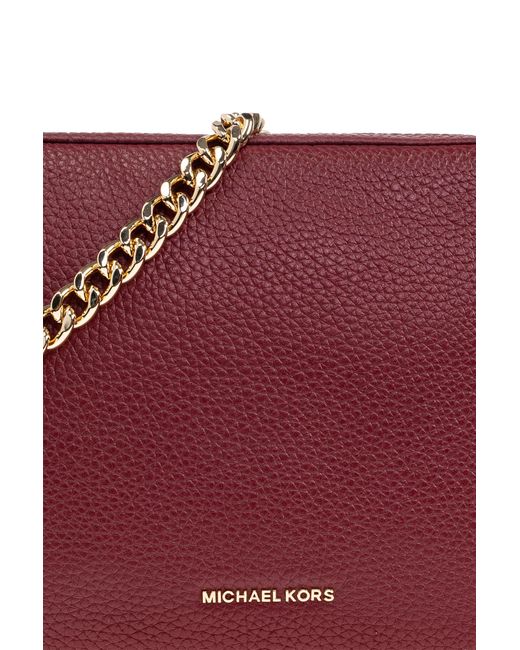MICHAEL Michael Kors Red Shoulder Bag 'Bryant Medium'