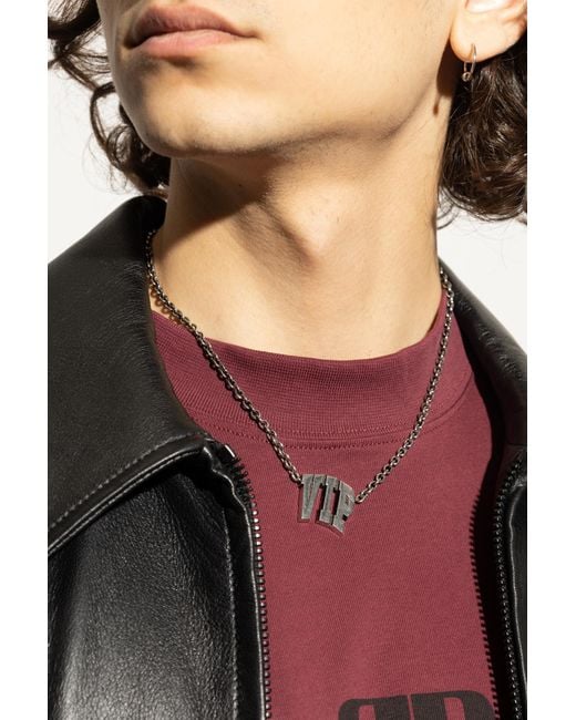 Balenciaga Natural Brass Necklace