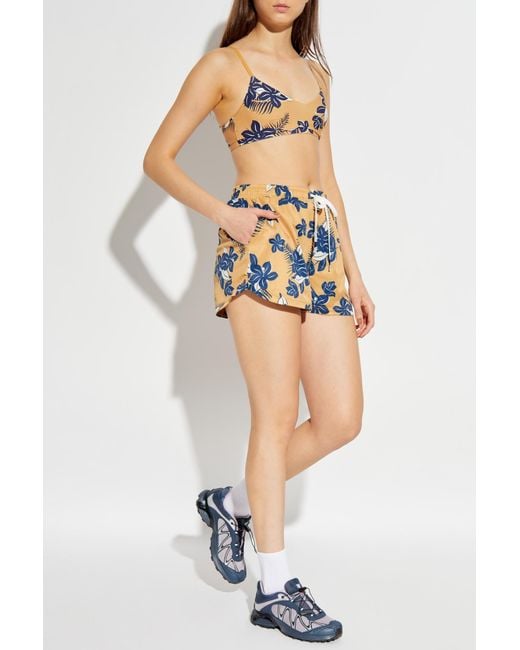 The Upside Blue Aruba Shorts