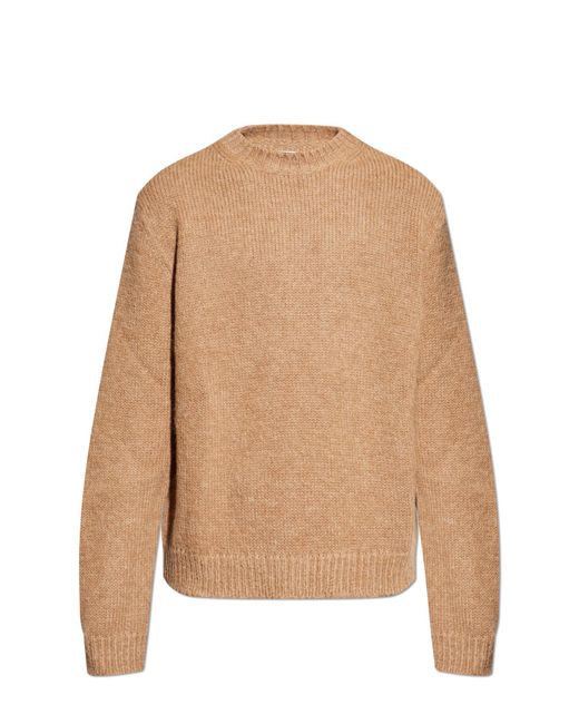 Jil Sander Natural Wool Sweater for men