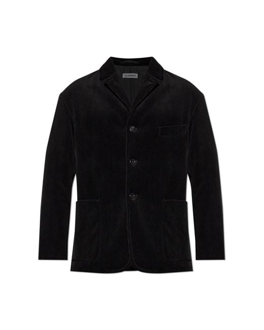 Jil Sander Black Insulated Jacket for men