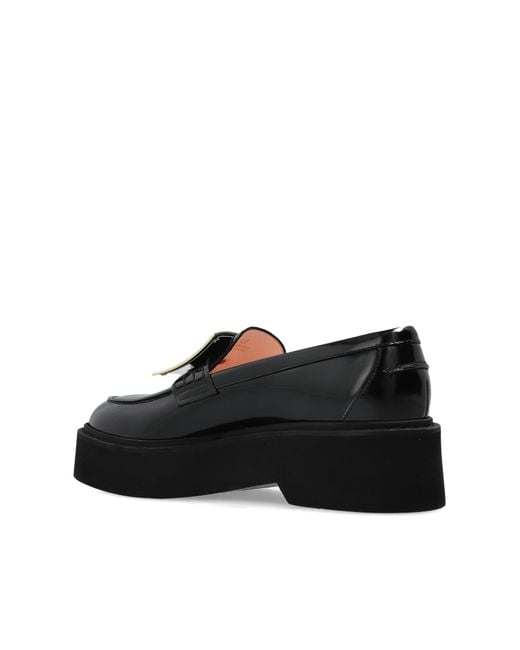 Roger Vivier Black Leather Boots 'Viv'Rangers'