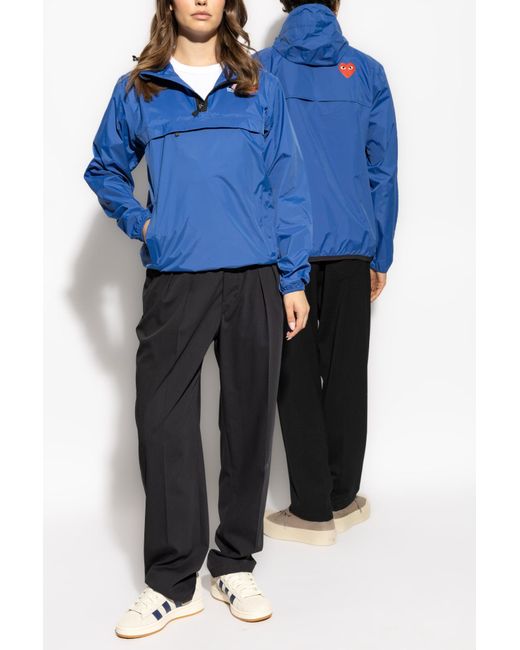 COMME DES GARÇONS PLAY Blue Jacket