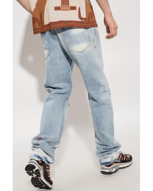 424 Denim Baggy Jeans in Light Blue (Blue) for Men Lyst
