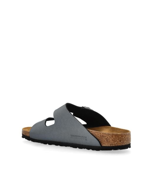 Birkenstock White Slides Arizina Bs,