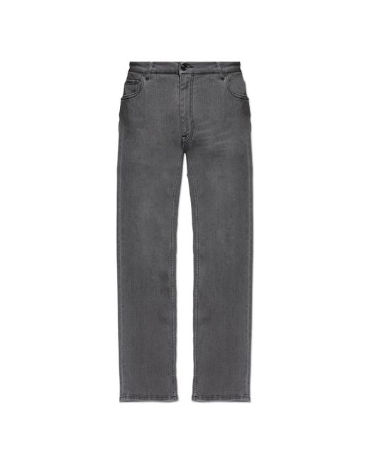 Etro Gray Jeans With Tapered Legs for men