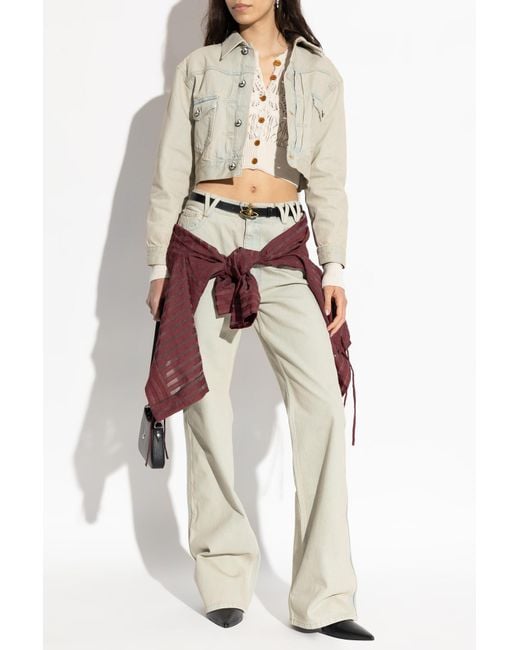 Vivienne Westwood White Denim Jacket