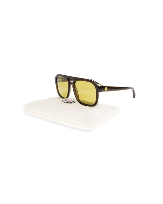 Moncler Brown "Vantos" Sunglasses