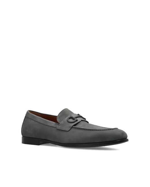 Ferragamo Blue 'Touch' Loafers for men
