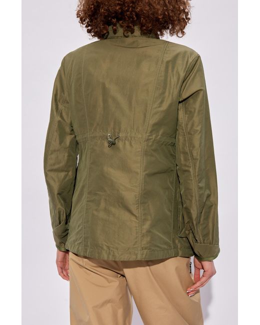 Moncler Green 'ilo' Hooded Jacket,