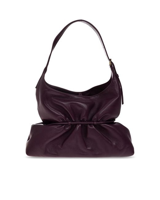 Balmain Purple 'Sphynx Medium' Bag