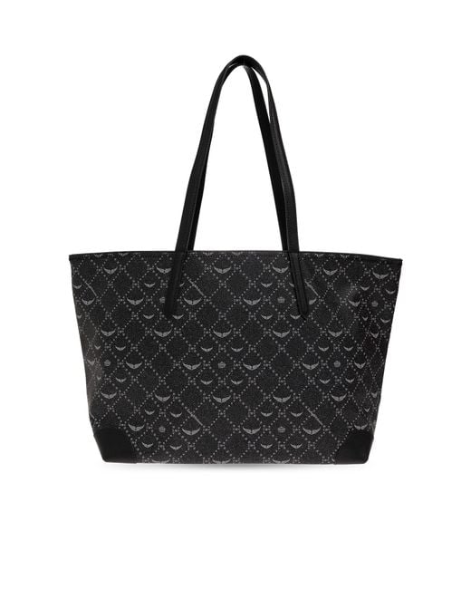 Zadig & Voltaire Black Monogram Bag