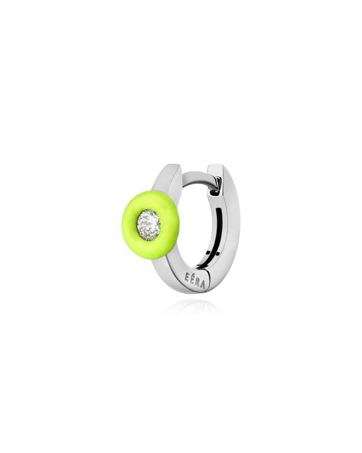 Eera Black Single Earring
