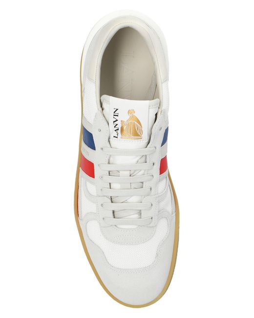 Lanvin White Clay Sneakers for men