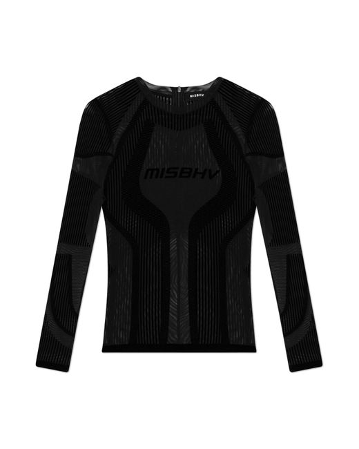 M I S B H V Black Top With Logo