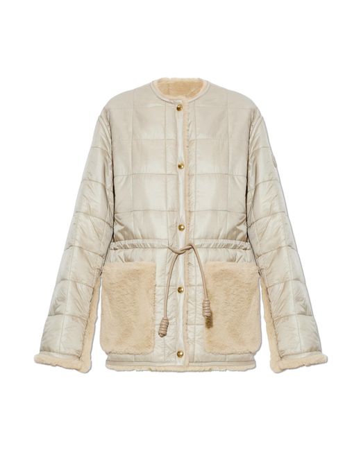 Moncler White Reversible Jacket "Tipule"