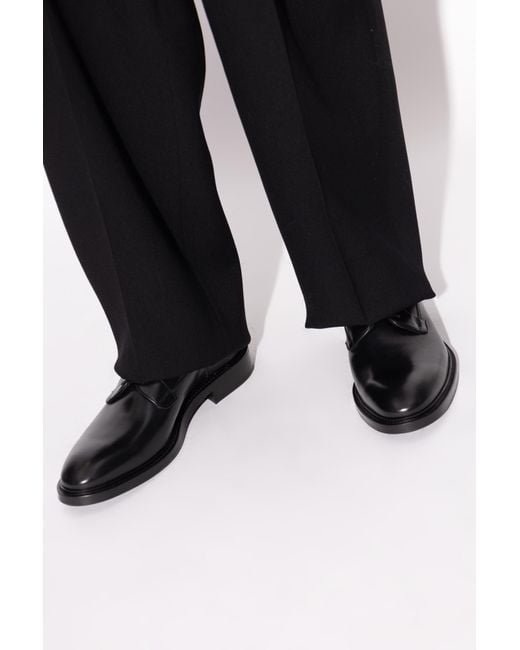 Paul Smith Black Leather Shoes for men