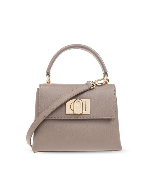 Furla Gray Handbag 1927 Mini