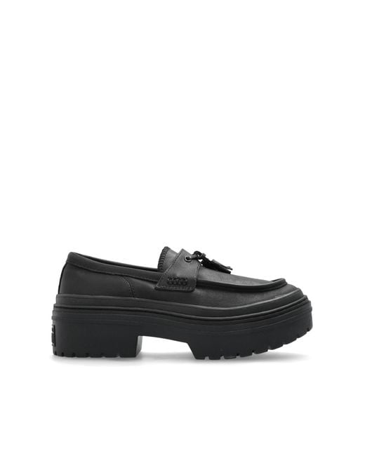 Converse Black Shoes 'Chuck Taylor All Star Lugged Heel'