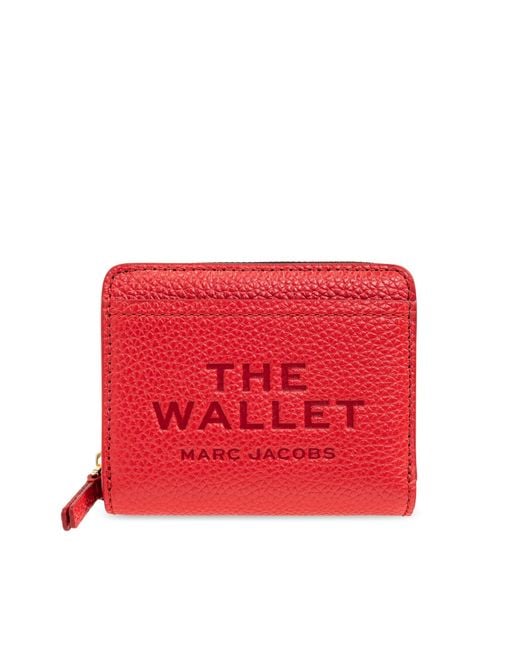 Marc Jacobs Red Wallet The Marc Mini