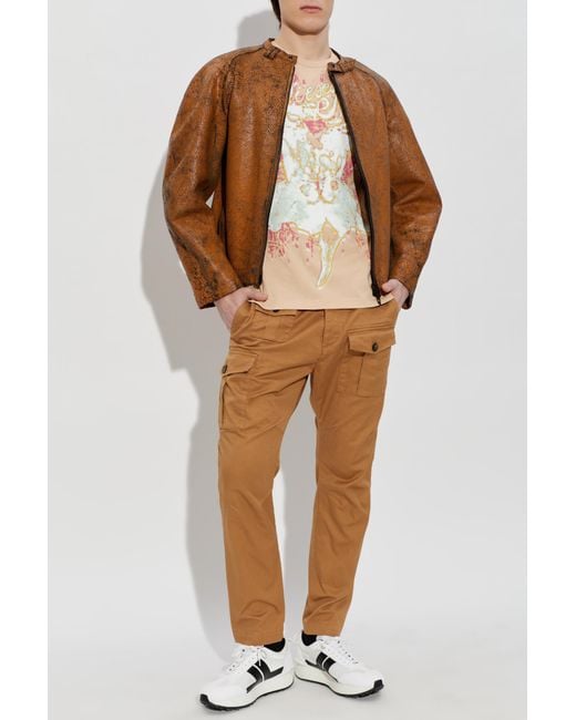 DSquared² Brown 'Cargo' Trousers for men