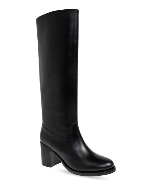 A.P.C. Black Heeled Boots