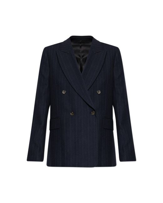 Paul Smith Blue Blazer With Double Vent