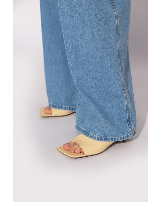 bottega veneta stretch mules