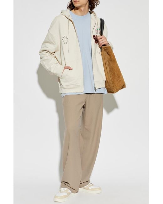 AllSaints White Patcher Sweatshirt for men