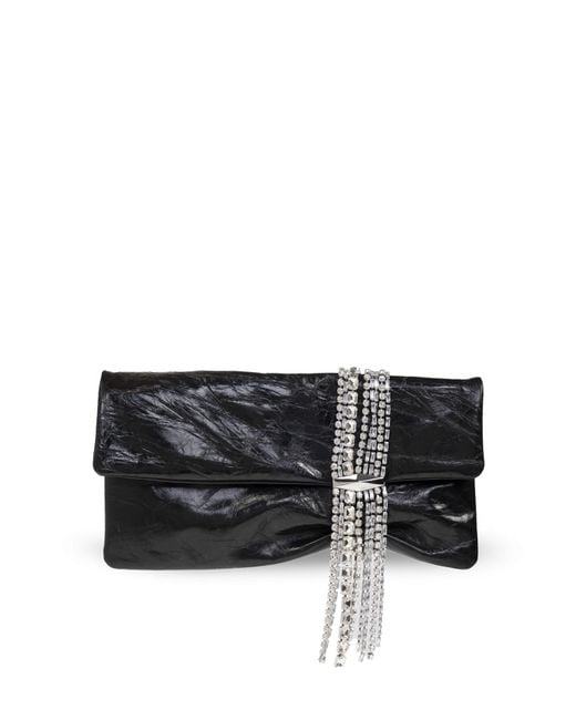 Jimmy Choo Black Clutch Zandra